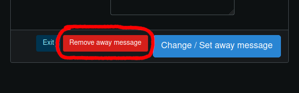 pa auto-response deactivate